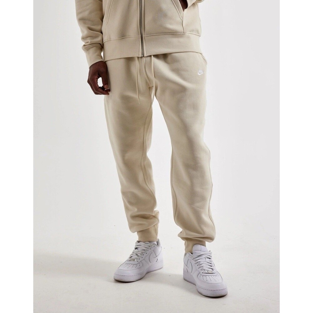 Nike Men's Club Fleece Joggers Size XL Light Khaki FN3787-229 - New With Tags